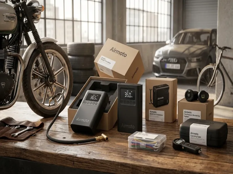 Airmoto Review and Product Guide. Best Portable Tire Inflator and Car Accessories.