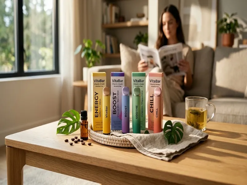 VitaBar Review and Product Guide for Nicotine Free Vitamin Inhalers.